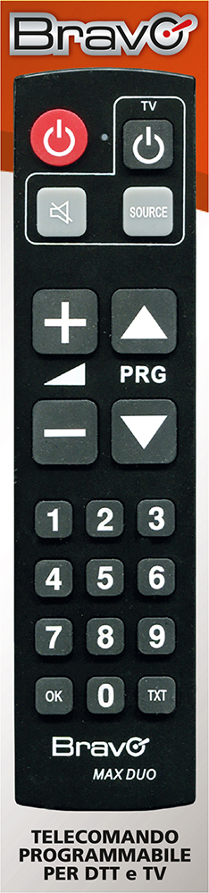 BRAVO 92602673 - Bravo Max Duo Programmierbare Fernbedienung