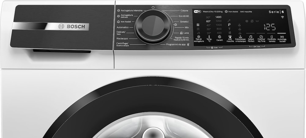 BOSCH WNG25401IT - Waschtrockner 10.5/6 kg Effizienz D