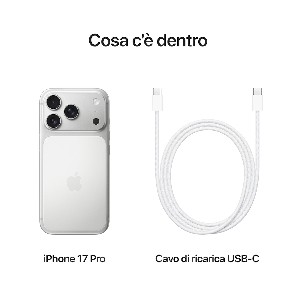 Apple MG8K4QLA - iPhone 17 Pro 512GB Argento