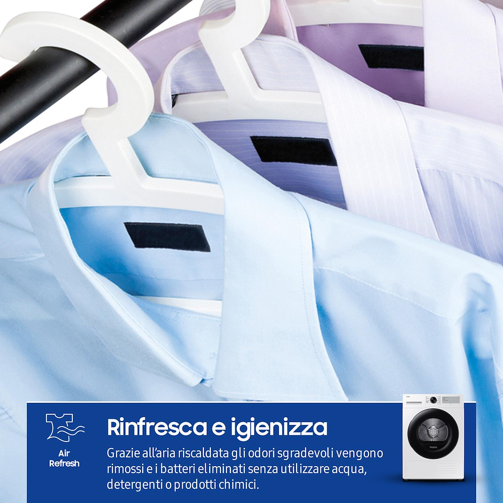 SAMSUNG DV90DG52A0AHET - Asciugatrice Samsung 9 kg Classe C