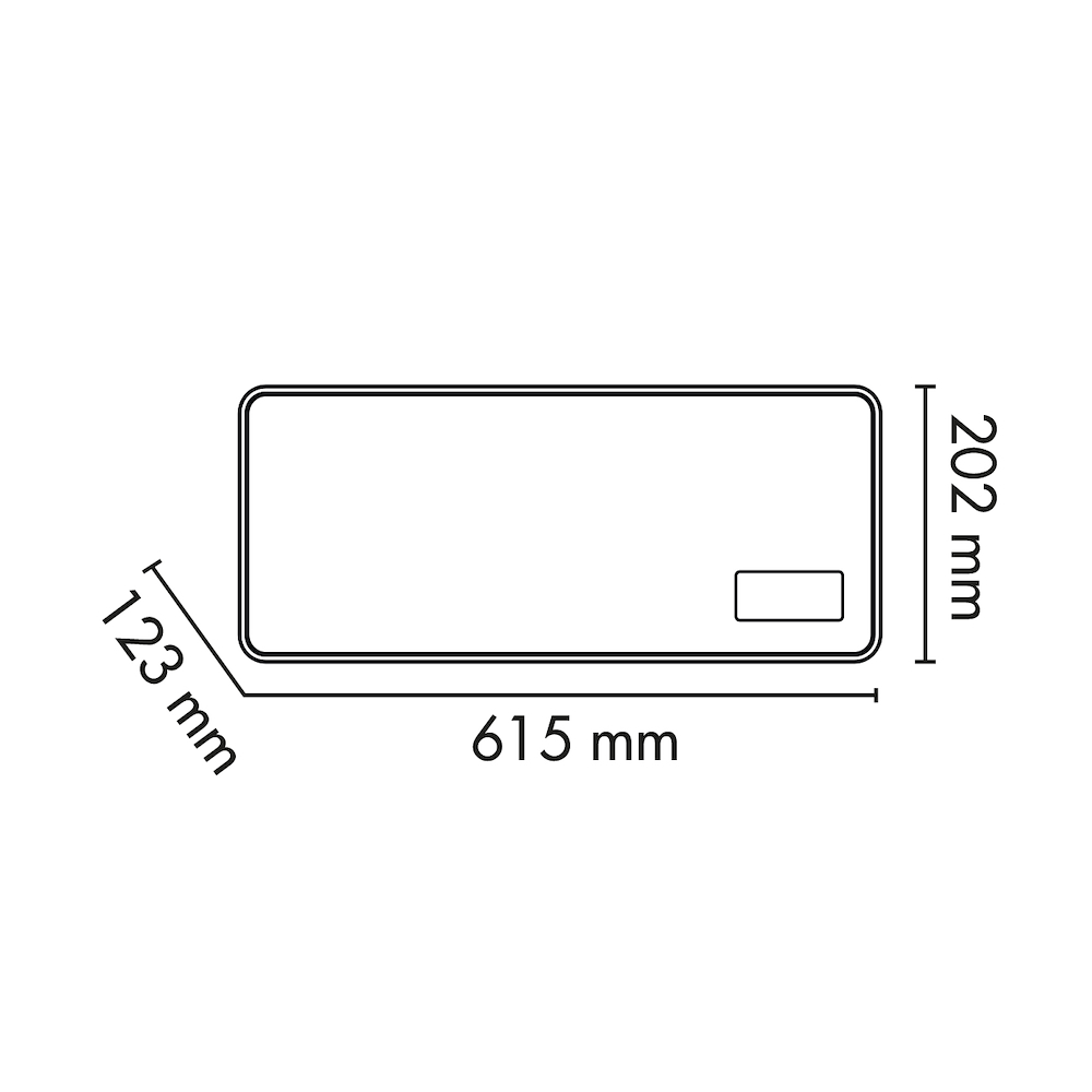 ARGO CHICWHITE - Keramischer Heizlüfter Argo Chic White