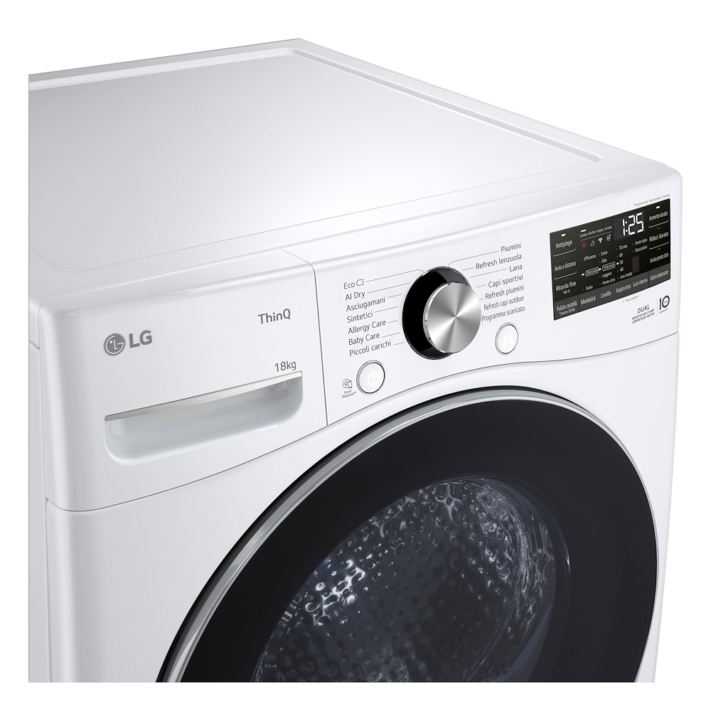 LG RH18U8AVCW - Asciugatrice  18kg DUAL Inverter