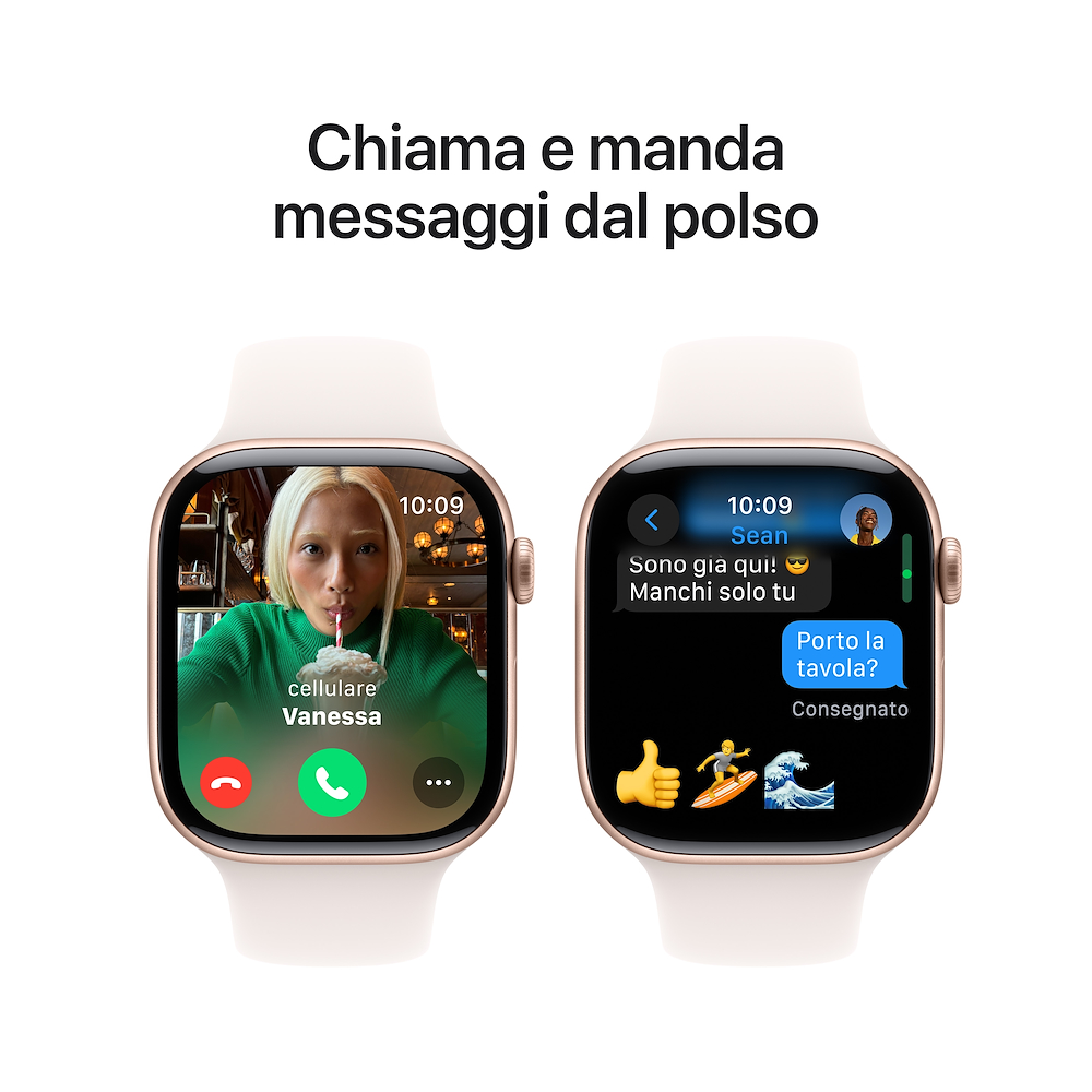 APPLE MWWU3QLA - Apple Watch 10 GPS 46mm Roségold