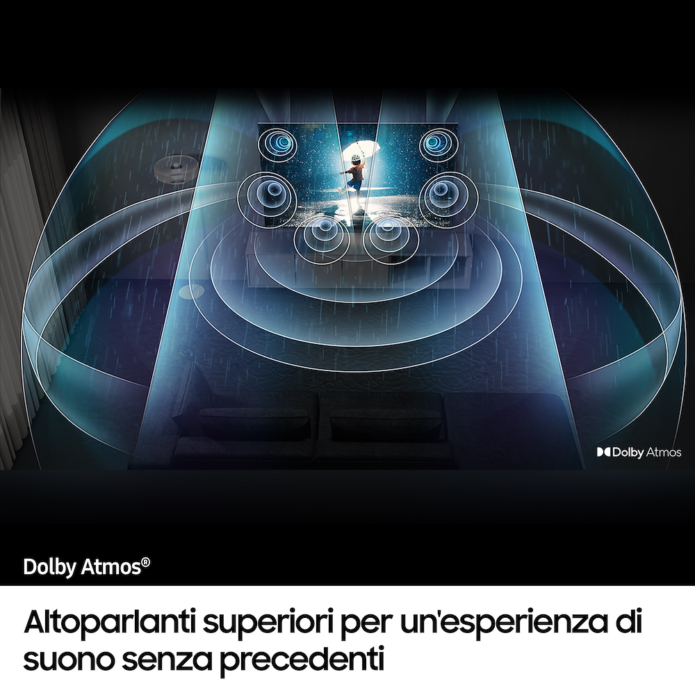 SAMSUNG QE55QN90CATXZT - Samsung Neo QLED 4K Smart TV 55 pollici QN90C