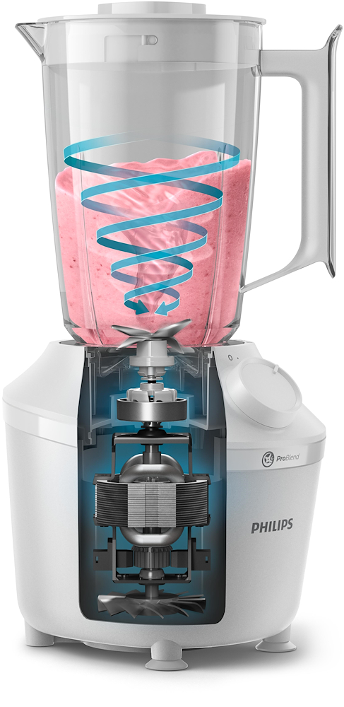 PHILIPS HR2041 - Frullatore Philips 450W con tritaghiaccio