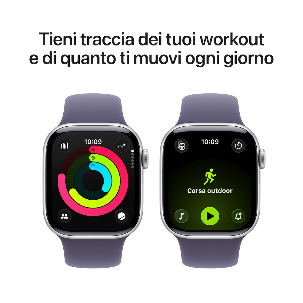 APPLE MF8H4QLA - Apple Watch 11 GPS Silber 42mm