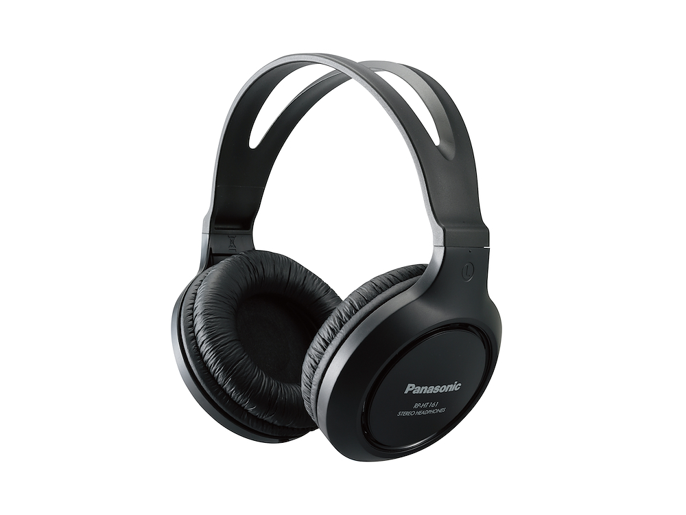 PANASONIC RPHT161EK - Cuffie over-ear Panasonic RP-HT161E-K