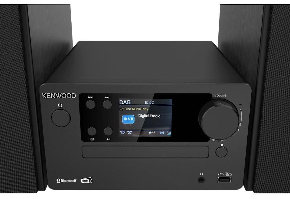 KENWOOD M725DABB - Micro Hi-Fi con Bluetooth e DAB+