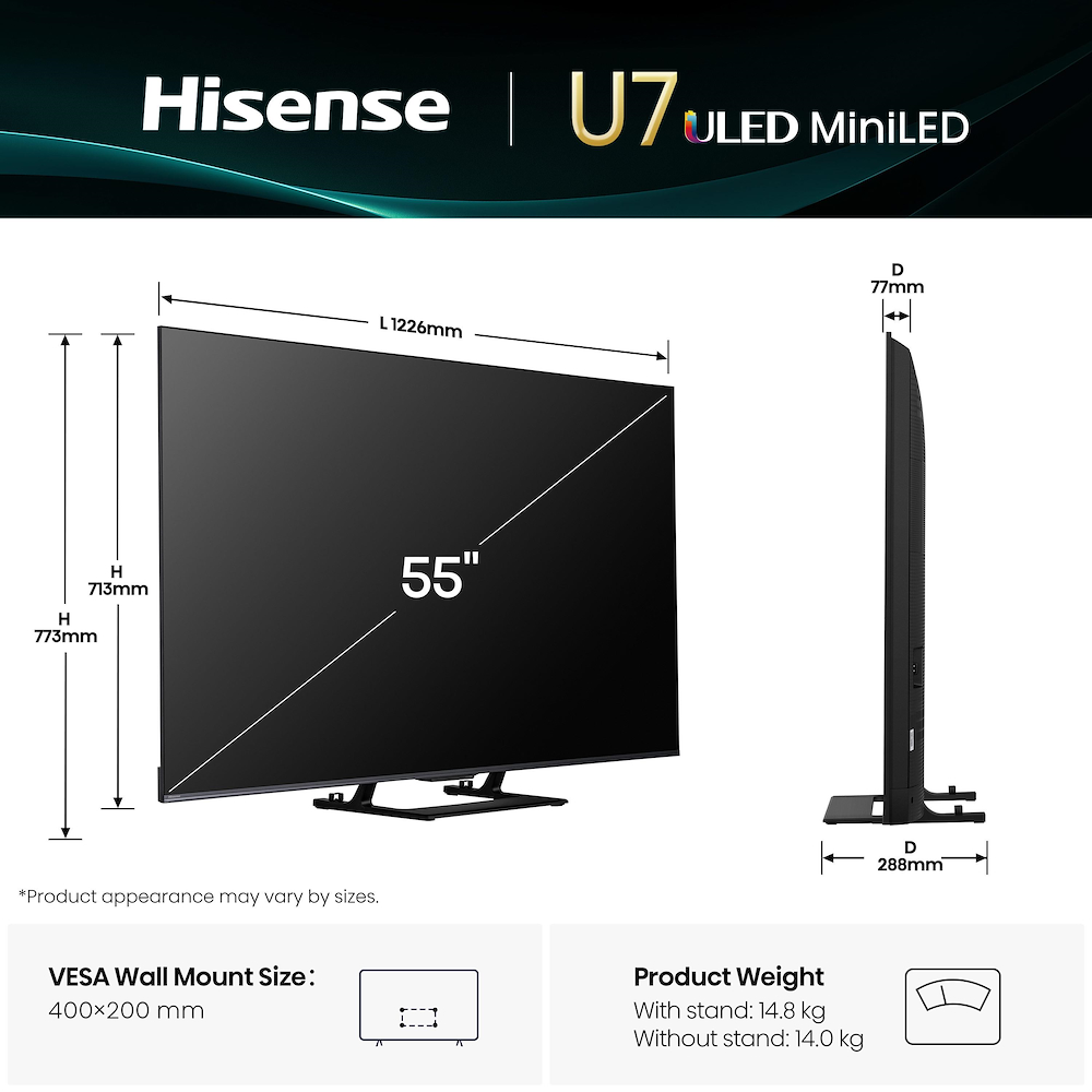 HISENSE 55U79Q - TV Mini-LED 55" 4K 144Hz