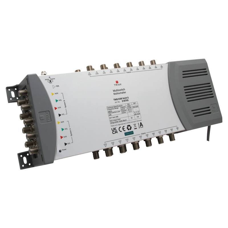 TRIAX TMS/CKR9x24S - TMS/CKR 9x24 S Multiswitch
