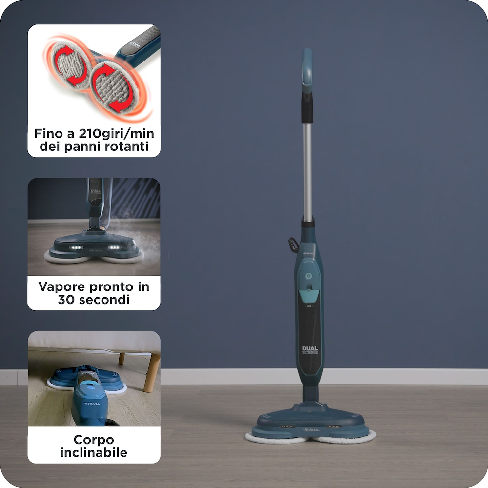 ARIETE 4178 - Dampfbesen Dual Steam 1200W