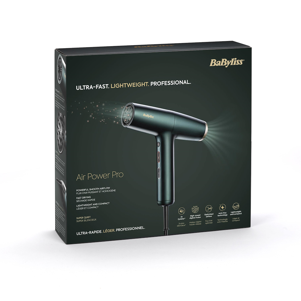 BABYLISS D6555DE - Asciugacapelli Professionale Air Power Pro BABYLISS D6555DE - Asciugacapelli Professionale Air Power Pro