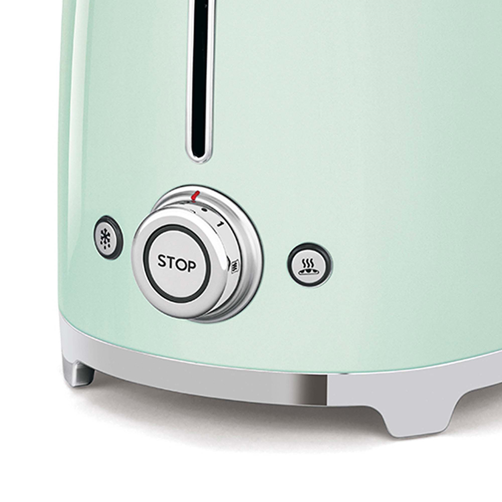 SMEG TSF02PGEU - Tostapane Verde 50s Style