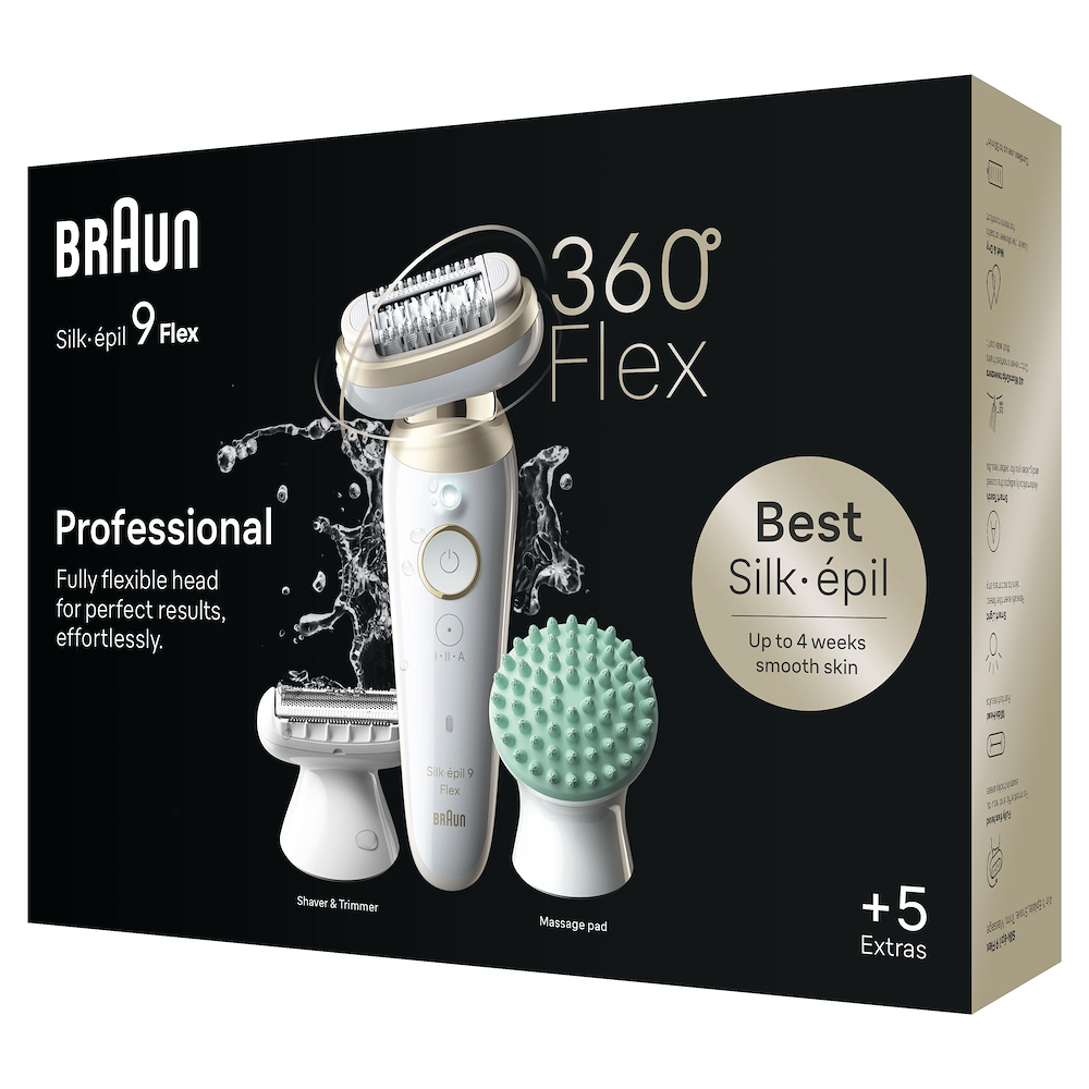 BRAUN SES90713D - Silk-épil 9 Flex Damenepilator BRAUN SES90713D - Silk-épil 9 Flex Damenepilator