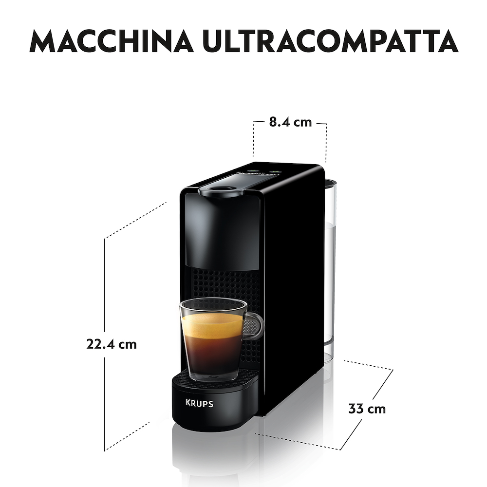 KRUPS XN1108K - Macchina Caffè Nespresso Essenza Mini