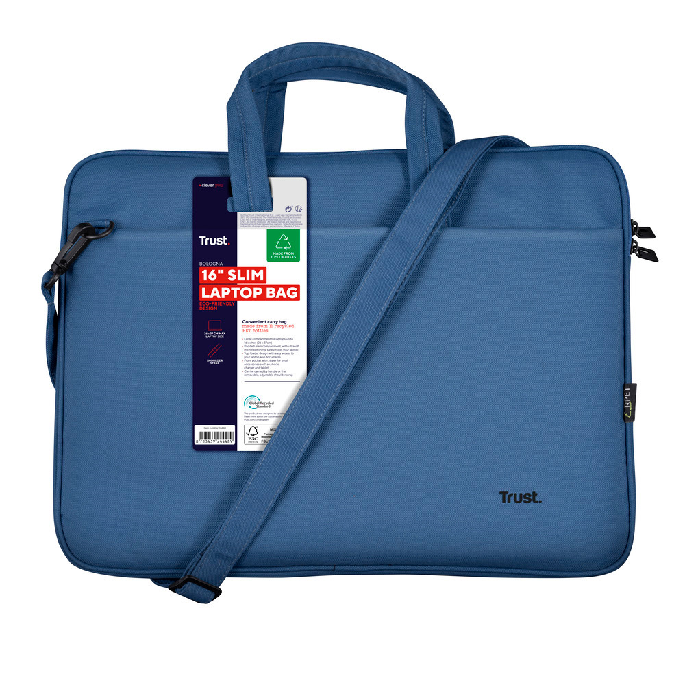 TRUST 24448 - Laptop Tasche Bologna 16'' Eco