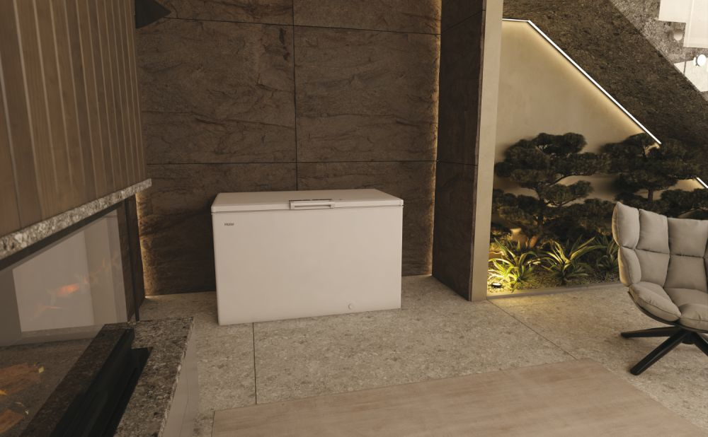 HAIER HCE420E - Haier Tiefkühler 418L