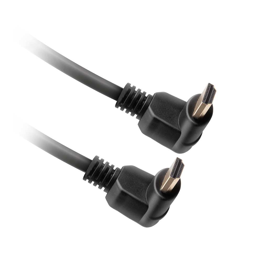 EKON ECVHDMI2X90MM30 - Cavo HDMI 2X90 Gradi Lunghezza 3 Mt
