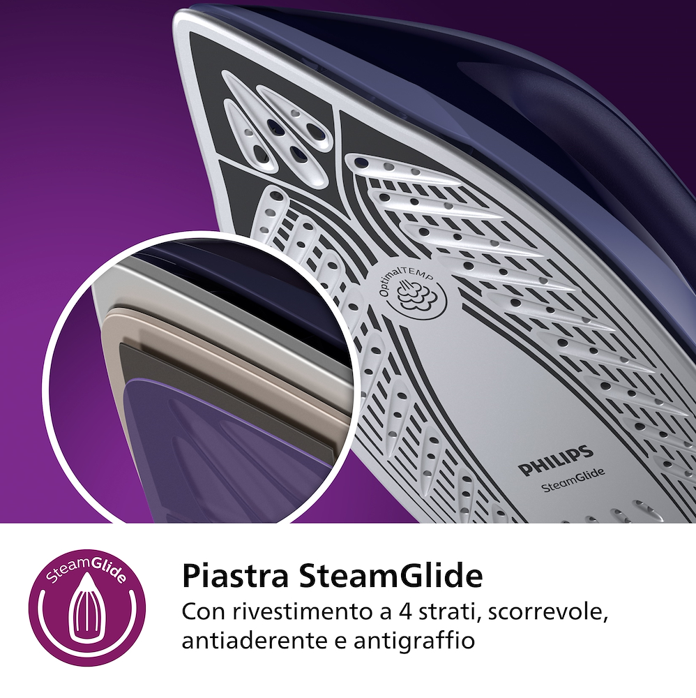 PHILIPS GC7840 - Philips PerfectCare Kompakt Dampfbügeleisen 2400W