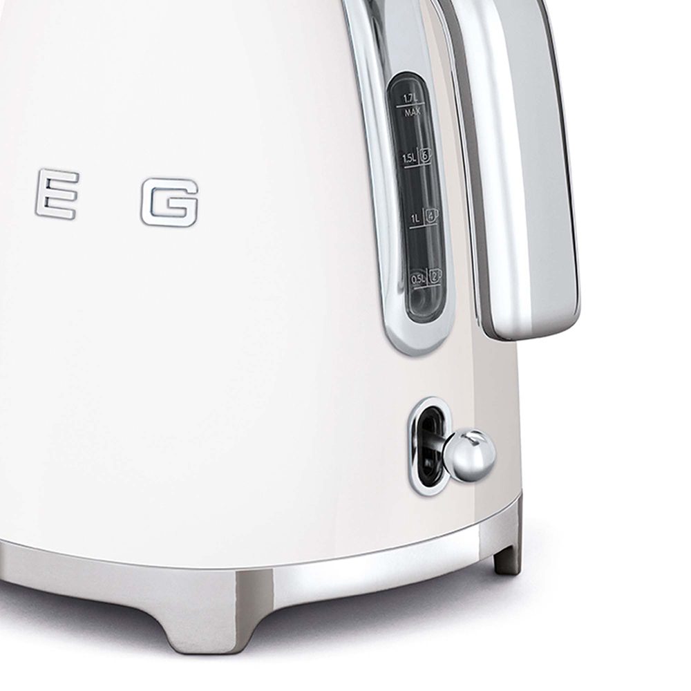 SMEG KLF03WHEU - Smeg Wasserkocher 50er Jahre Weiß