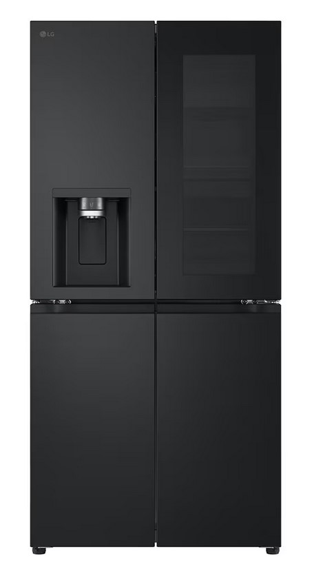 LG GMG860EPBE - InstaView Side-by-Side Kühlschrank GMG860EPBE Schwarz