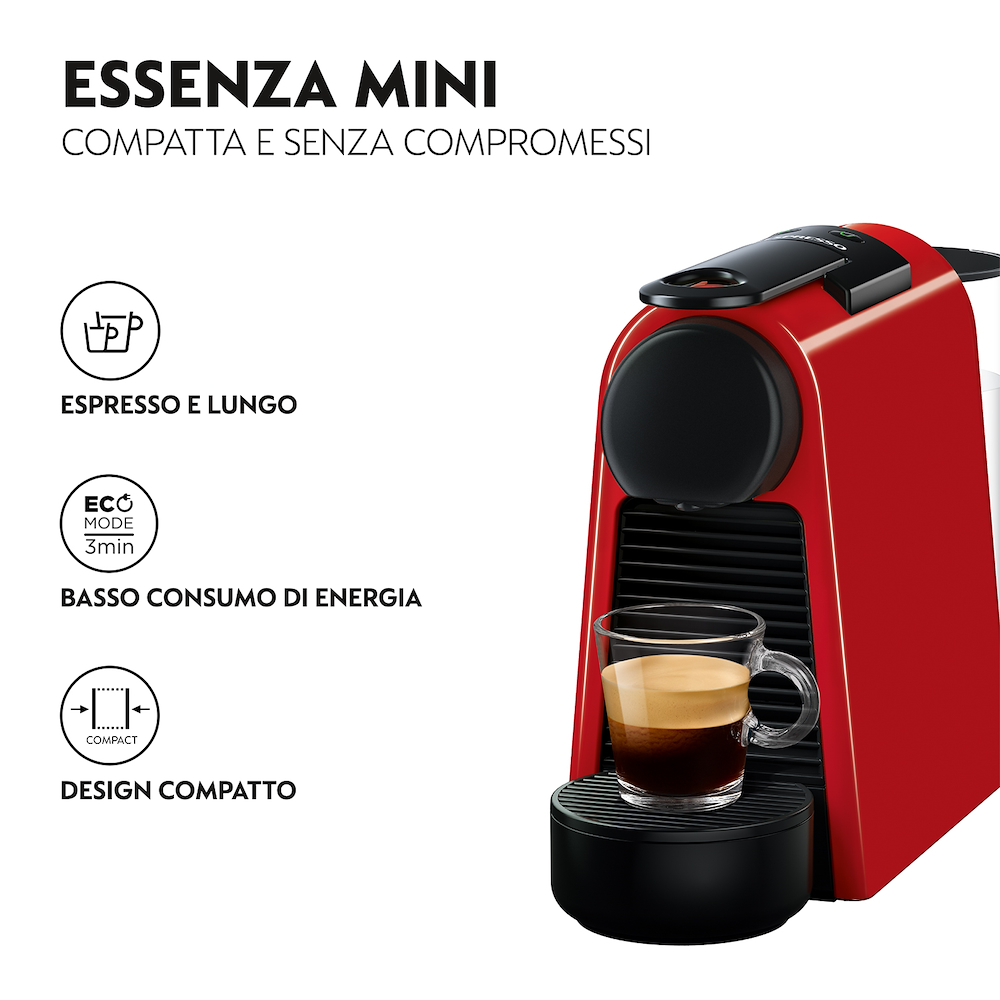 DE LONGHI EN85R - Macchina da caffè Nespresso Mini