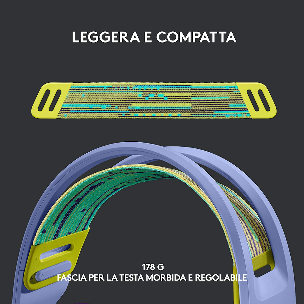 LOGITECH 981000890 - Logitech G733 Wireless Gaming Headset