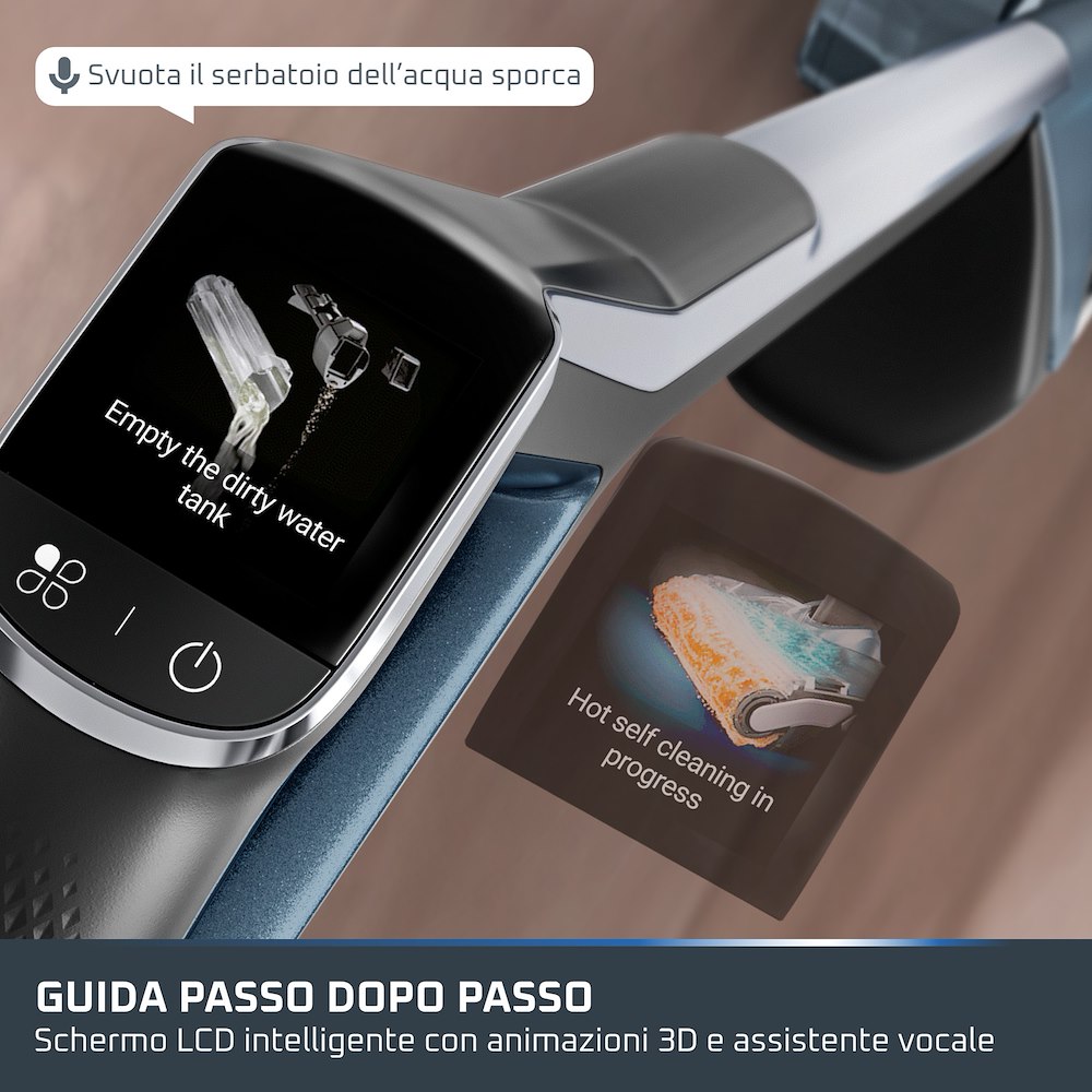ROWENTA GZ7136 0769650 LAVA/ASP.RIC.0.8LT C/STAZ.PULIZ.X-CLEAN VISION PRO