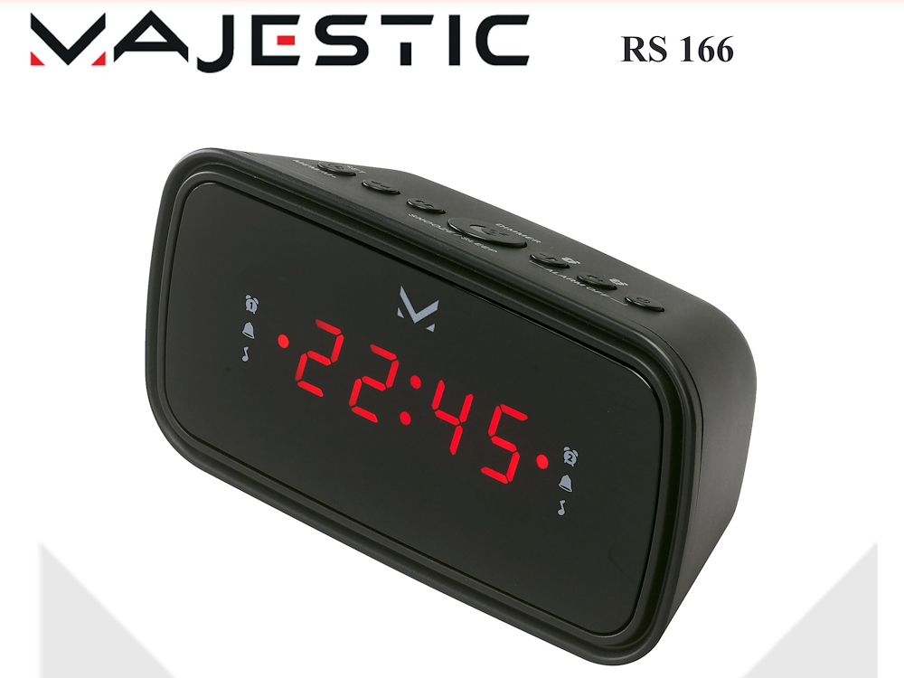 MAJESTIC RS166 - Majestic RS 166 Digitaler Radiowecker