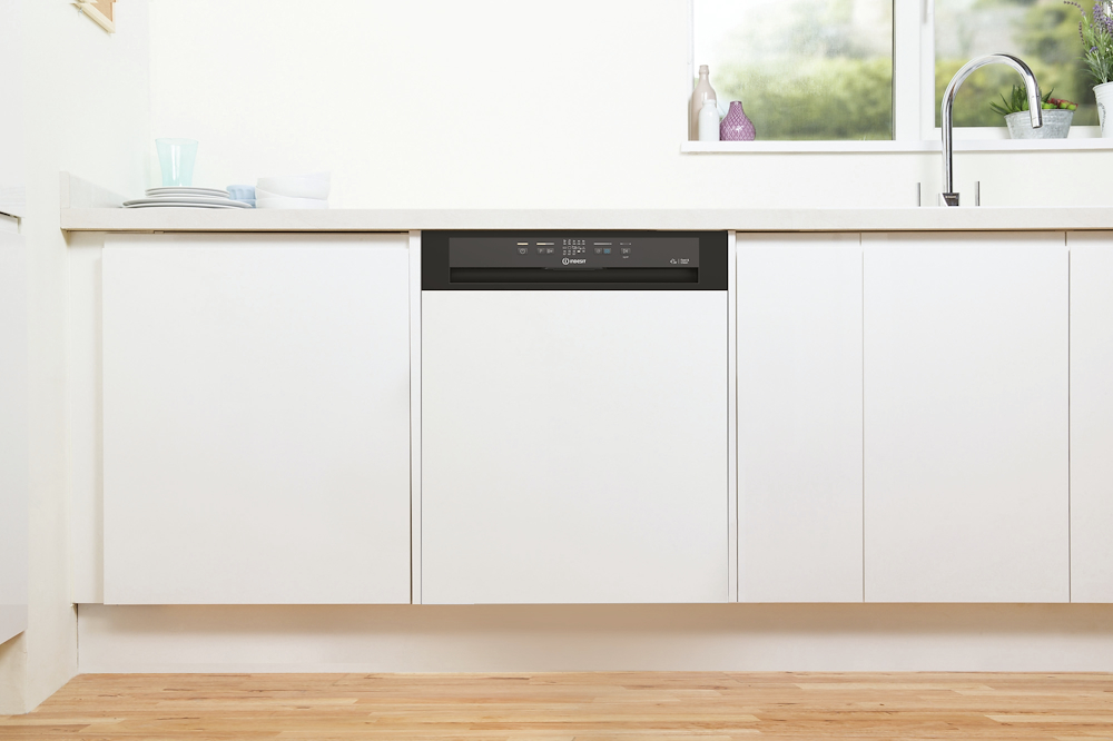 INDESIT I3BL634B - Indesit Geschirrspüler 14 Maßgedecke Schwarz