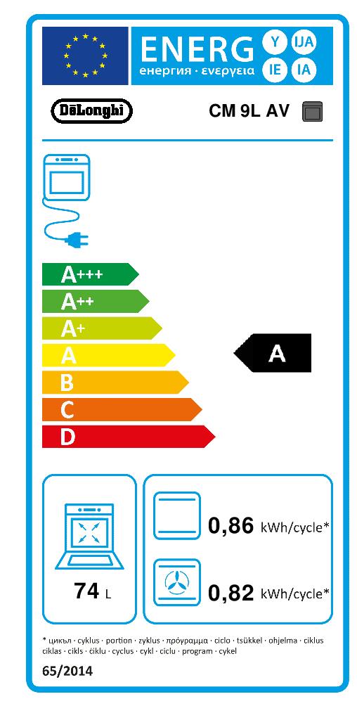 DE LONGHI CM9LAV - De'Longhi CM9LAV Forno da incasso Avena