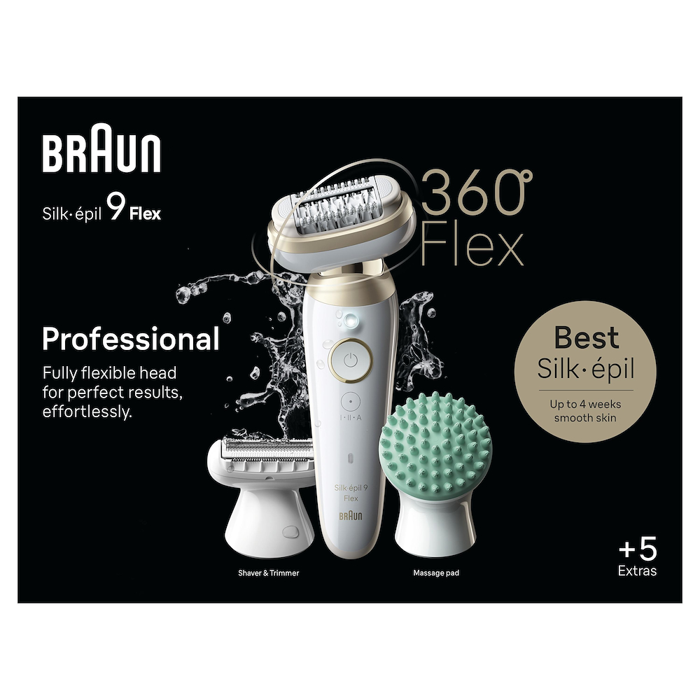 BRAUN SES90713D - Silk-épil 9 Flex Damenepilator BRAUN SES90713D - Silk-épil 9 Flex Damenepilator