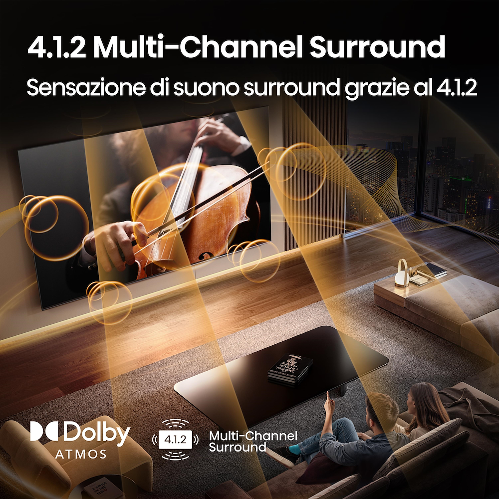 HISENSE 65U8Q - Smart TV Mini-LED 65" 4K