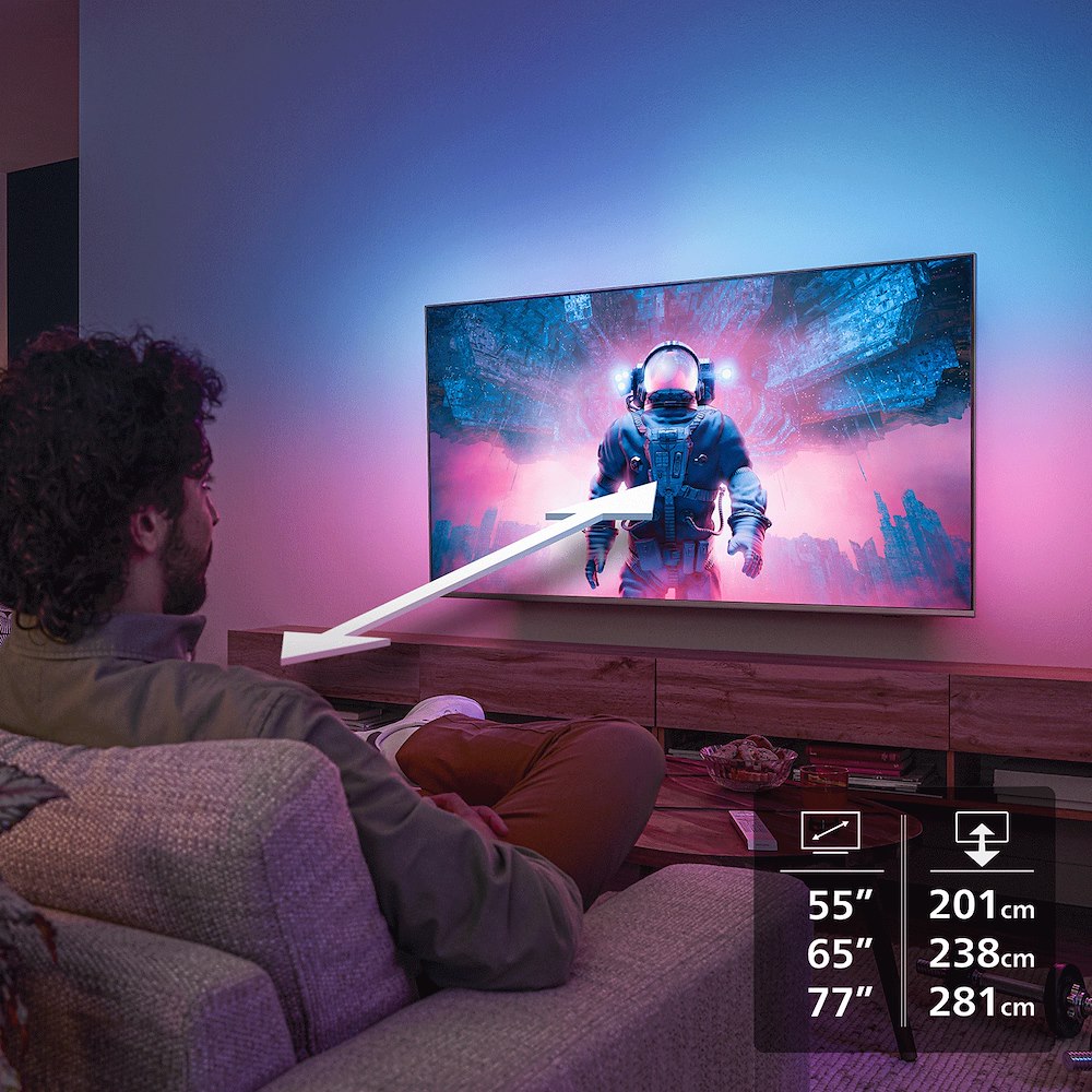 PHILIPS 65OLED761 - OLED TV 65" 4K UHD Ambilight