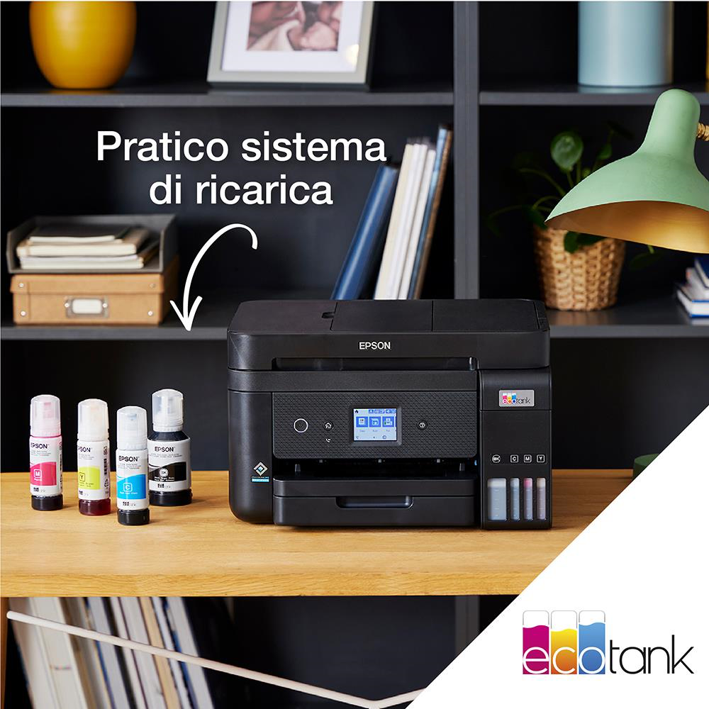 EPSON C11CJ65402 - Stampante Multifunzione EcoTank ET-4800