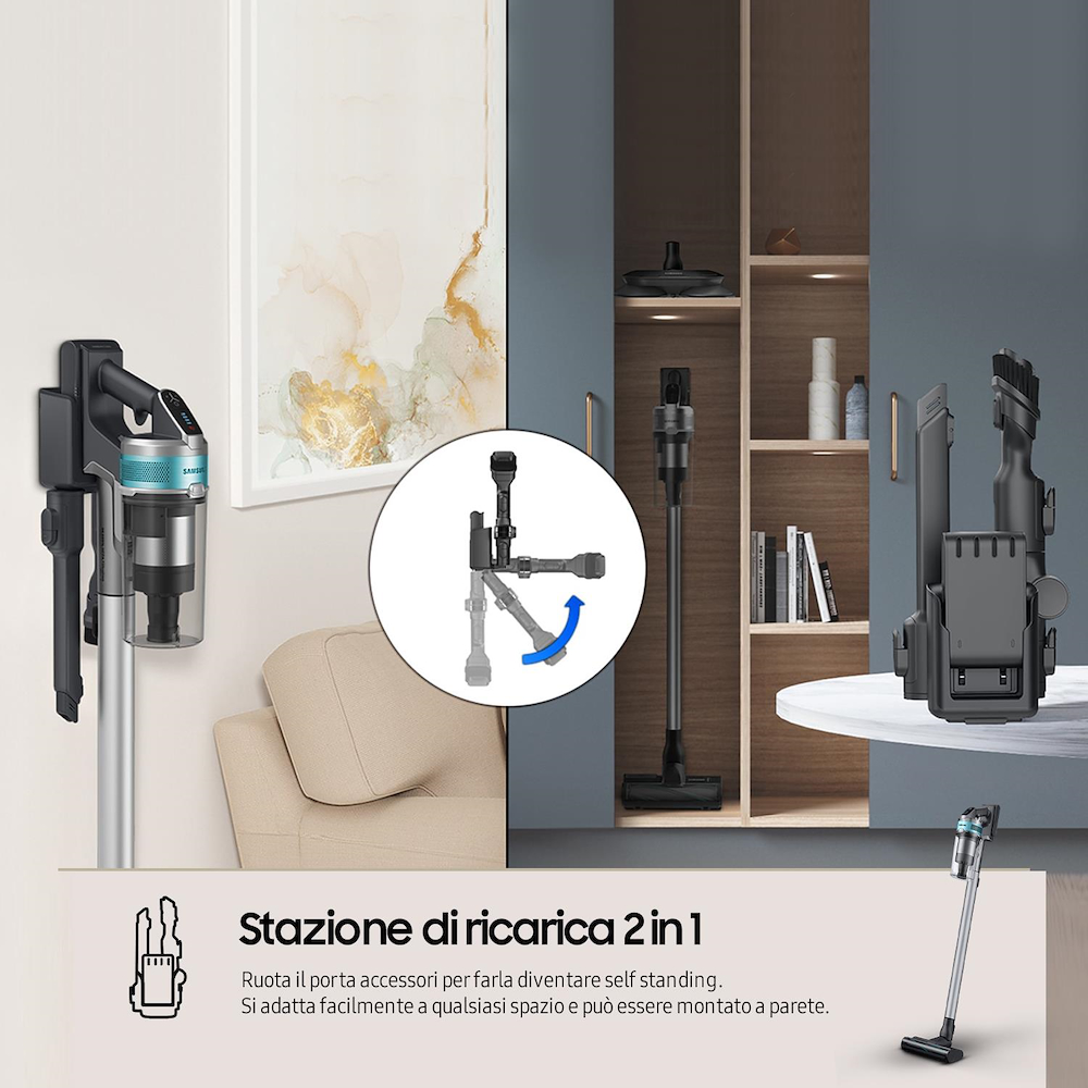 SAMSUNG VS20B75AGR1 - Samsung Jet 75E Pet Akku-Staubsauger