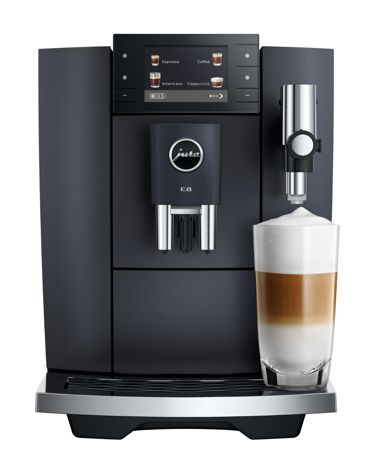 JURA E8COSMICBLACK - Macchina automatica per caffè Cosmic Black