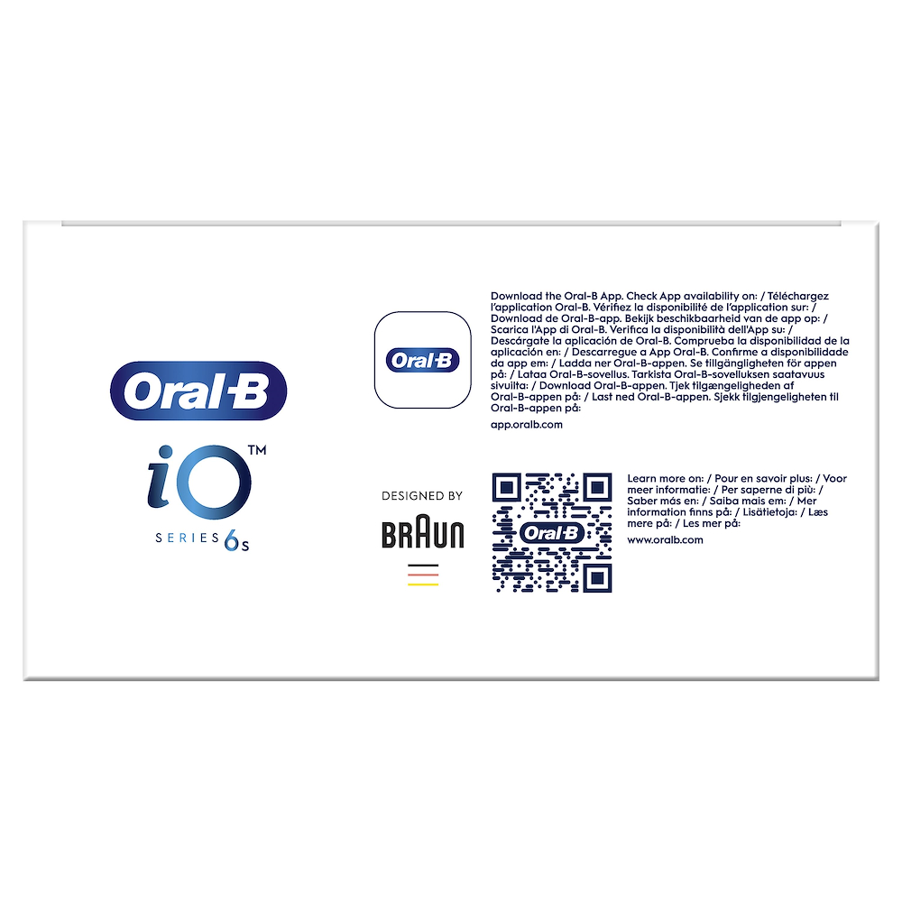 ORAL-B IO6SWHITE - Spazzolino elettrico Oral-B iO Series 6 Bianco