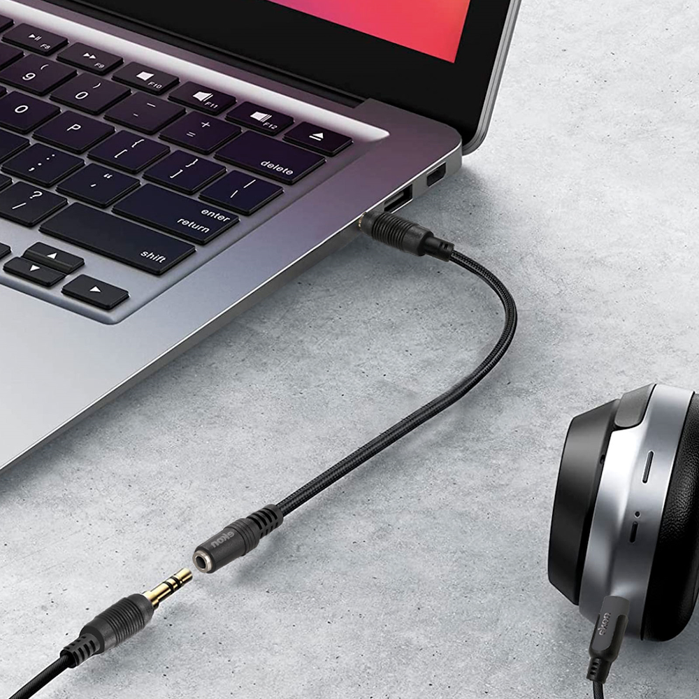 EKON ECAJACKM2FK - Cavo audio Jack 3,5 mm 20 cm