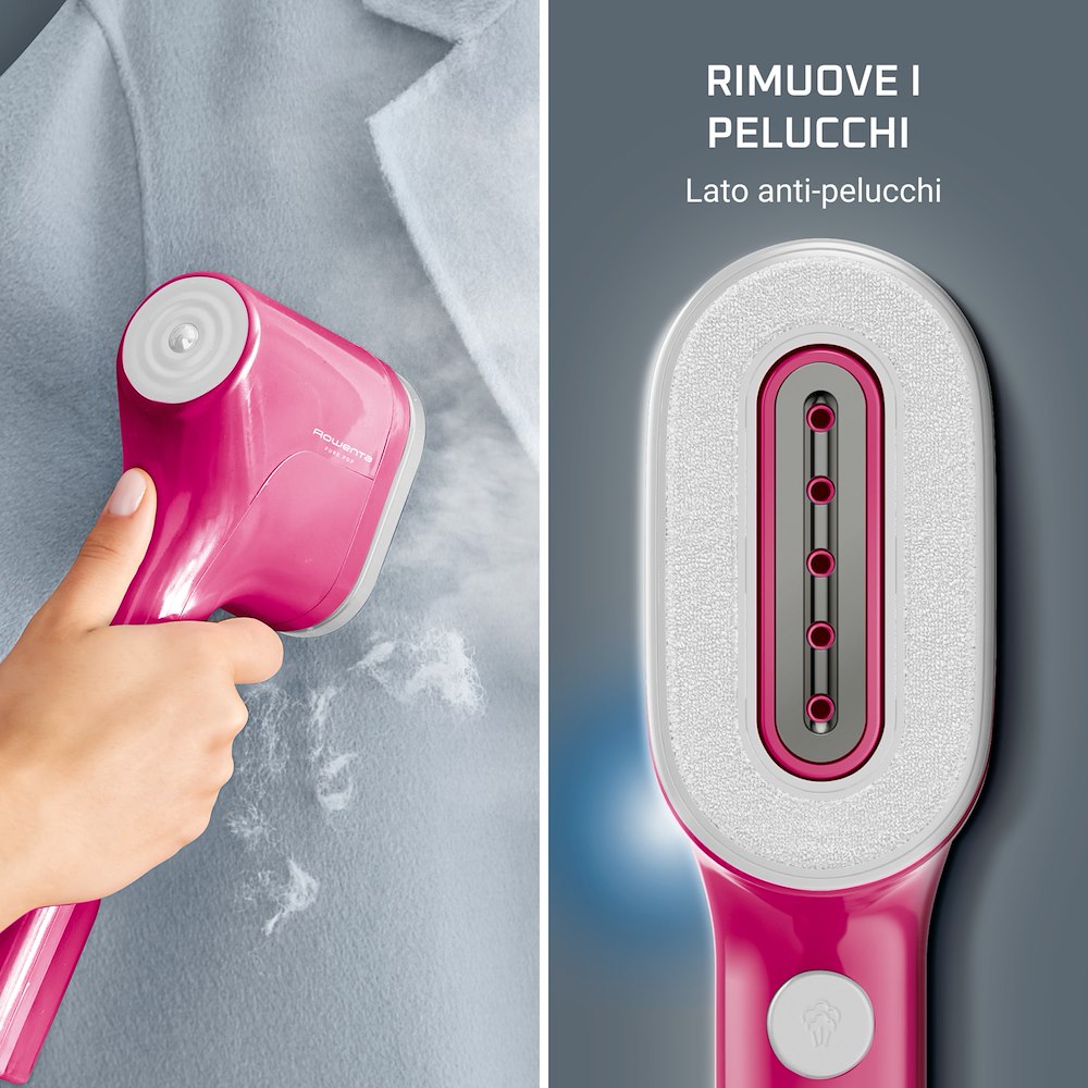 ROWENTA DR2023D1 - Tragbarer Dampfbügeleisen in Pink