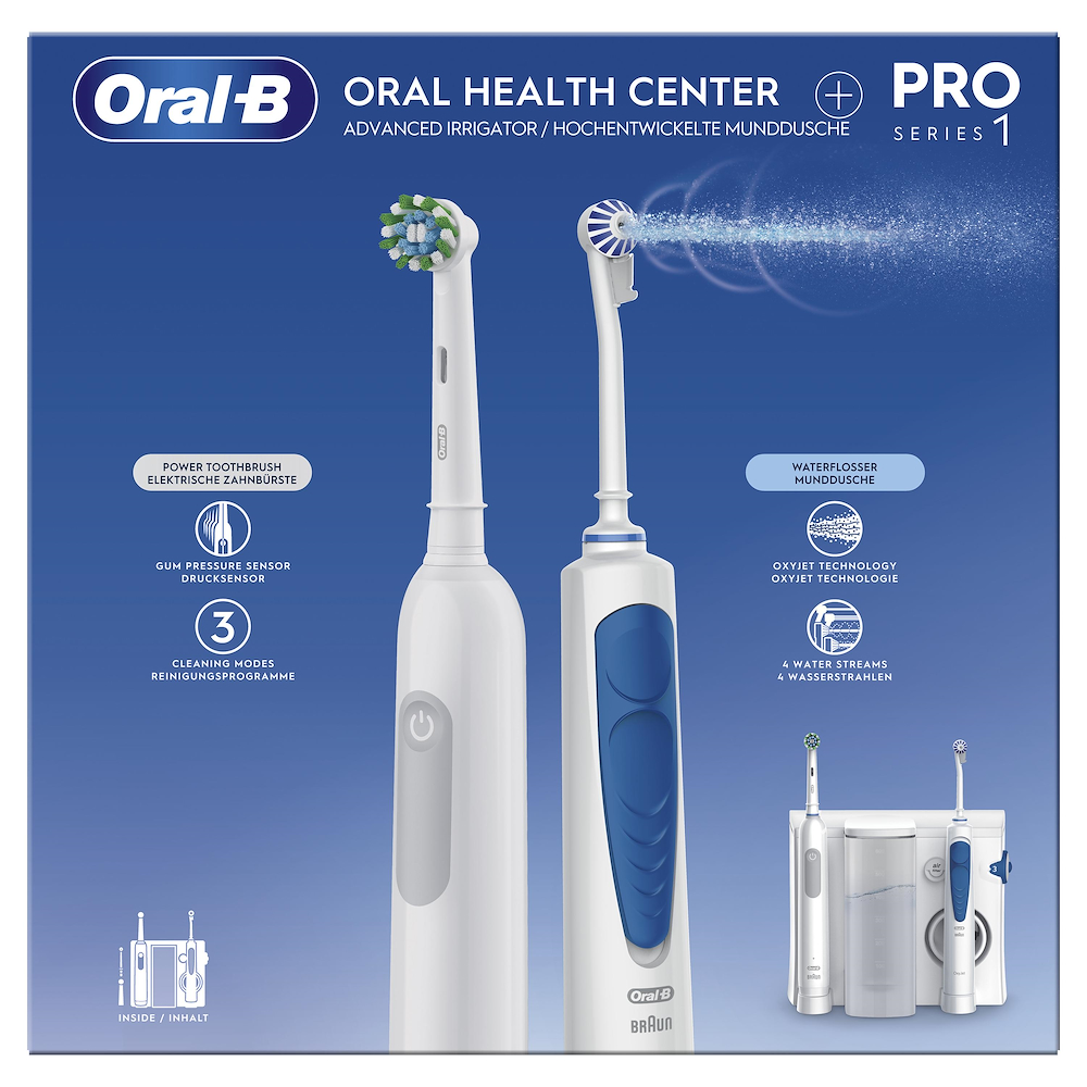 ORAL-B ORALCENTERPRO1 - Idropulsore Oral-B Health Center ORAL-B ORALCENTERPRO1 - Idropulsore Oral-B Health Center