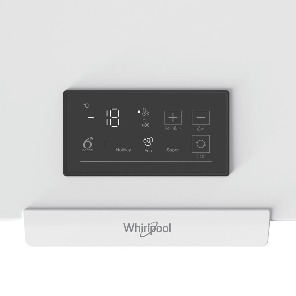 WHIRLPOOL W3RHS37EW2 - Congelatore orizzontale 371L