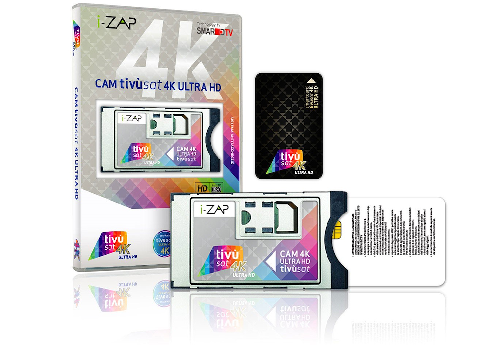 I-ZAP CAMTVSAT4K - Tivusat 4K CAM Modul für HDTV