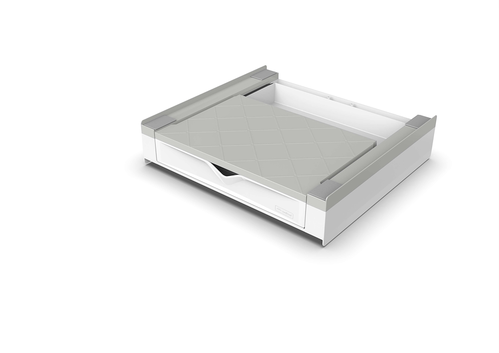 MELICONI 656123 - Überbau-Kit für Waschmaschine und Trockner