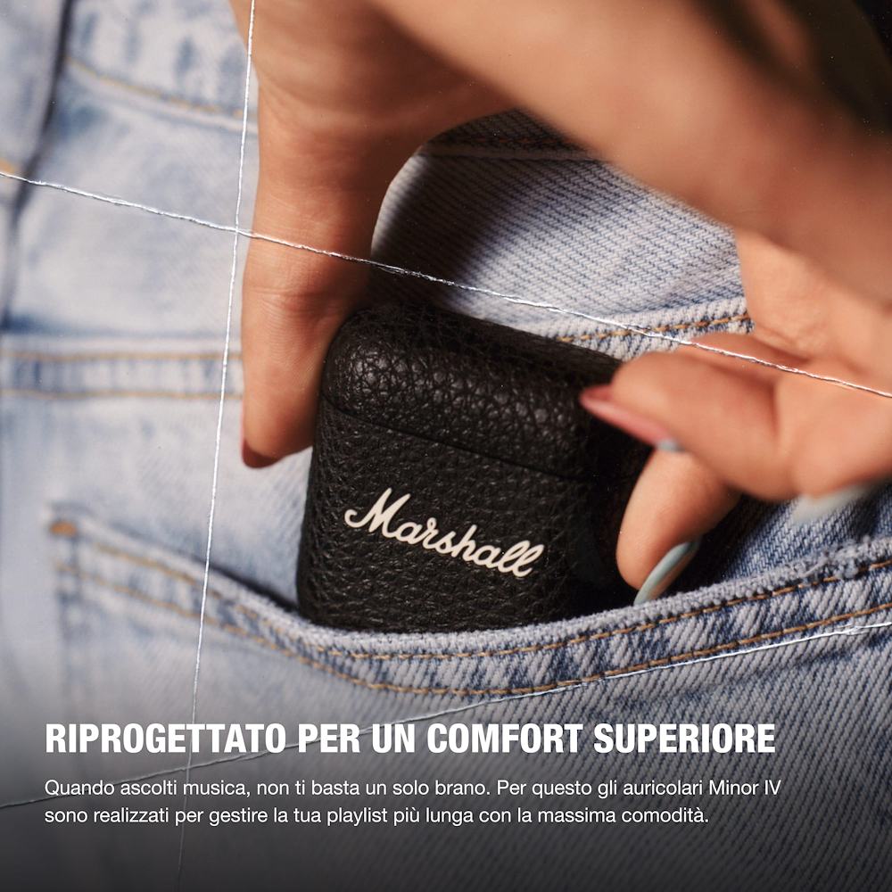 MARSHALL 1006653 - Cuffie in-ear Minor IV TWS con 30 ore