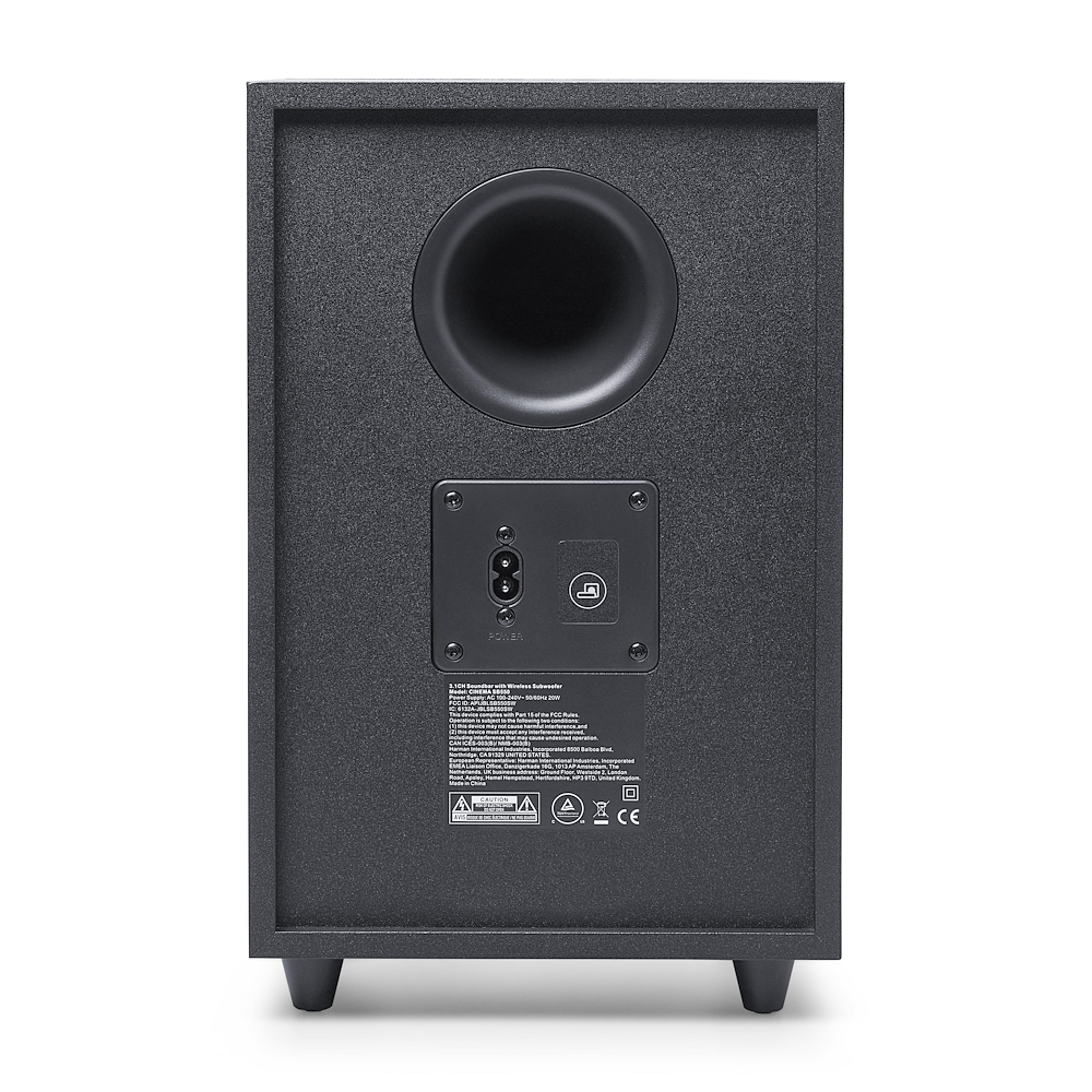 JBL JBLSB550BLKEP - Cinema SB550 Soundbar 3.1 canali con subwoofer