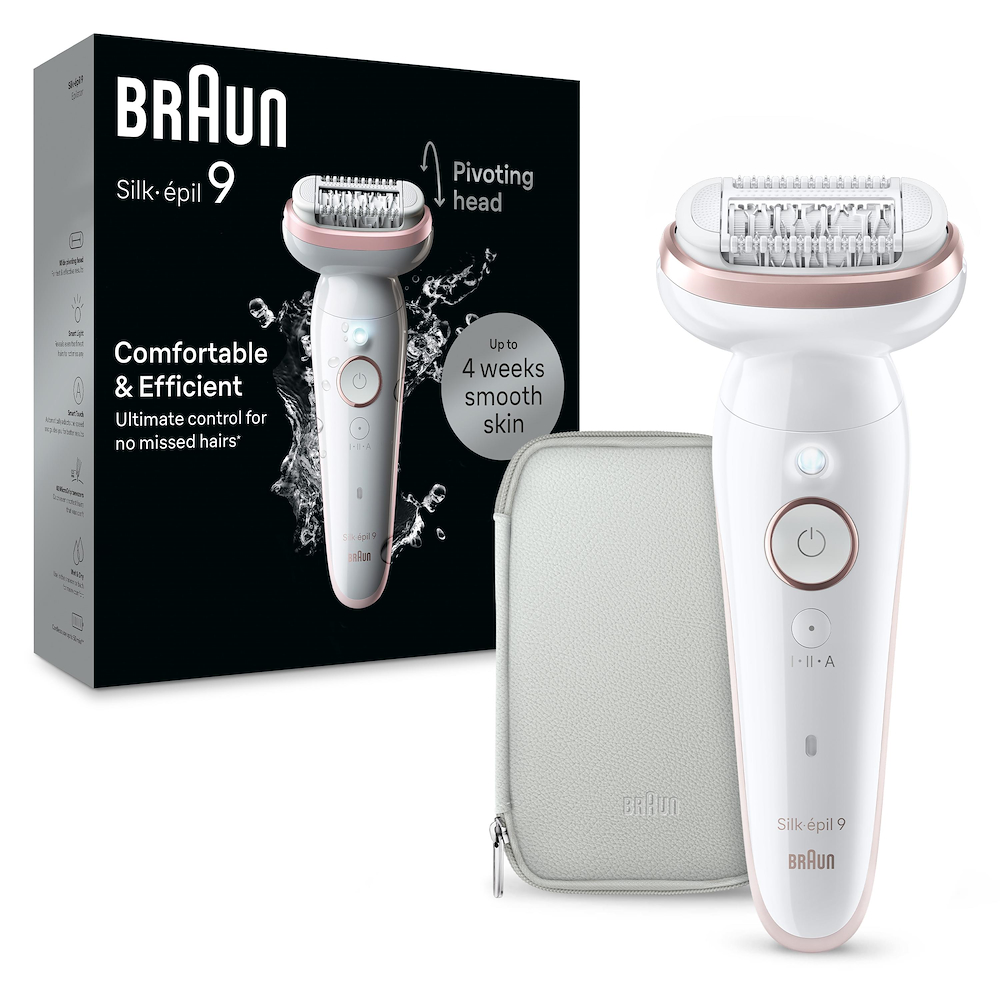 Braun Silk-épil 9 Damenepilator mit flexibler Spitze