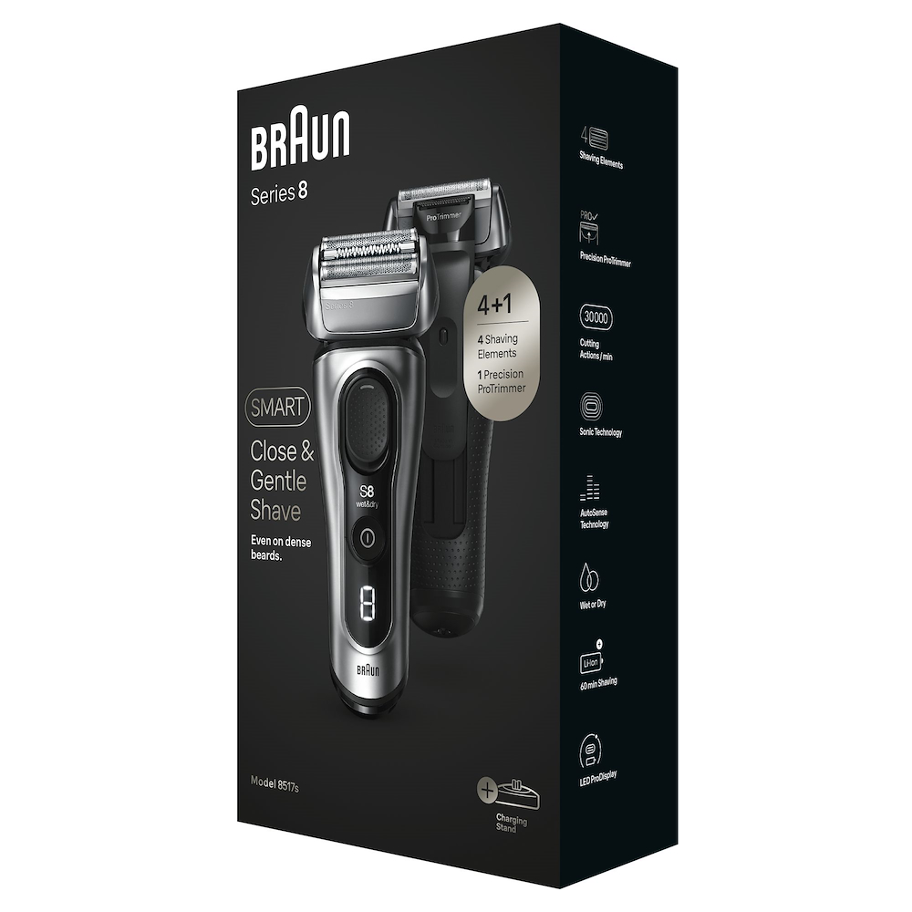 BRAUN 8517S - Braun Series 8 Elektrischer Rasierer
