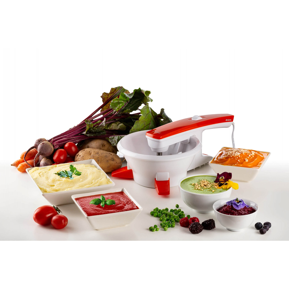 ARIETE 261 - Elektrischer Passiergerät mit Edelstahl-Schaufel