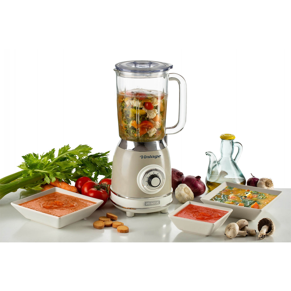 ARIETE 583BEIGE - Frullatore Vintage 1000W 4 lame